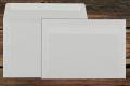 [10120] Briefhüllen C6 114x162 mm Haftklebend Transparent Weiß 92 g/qm